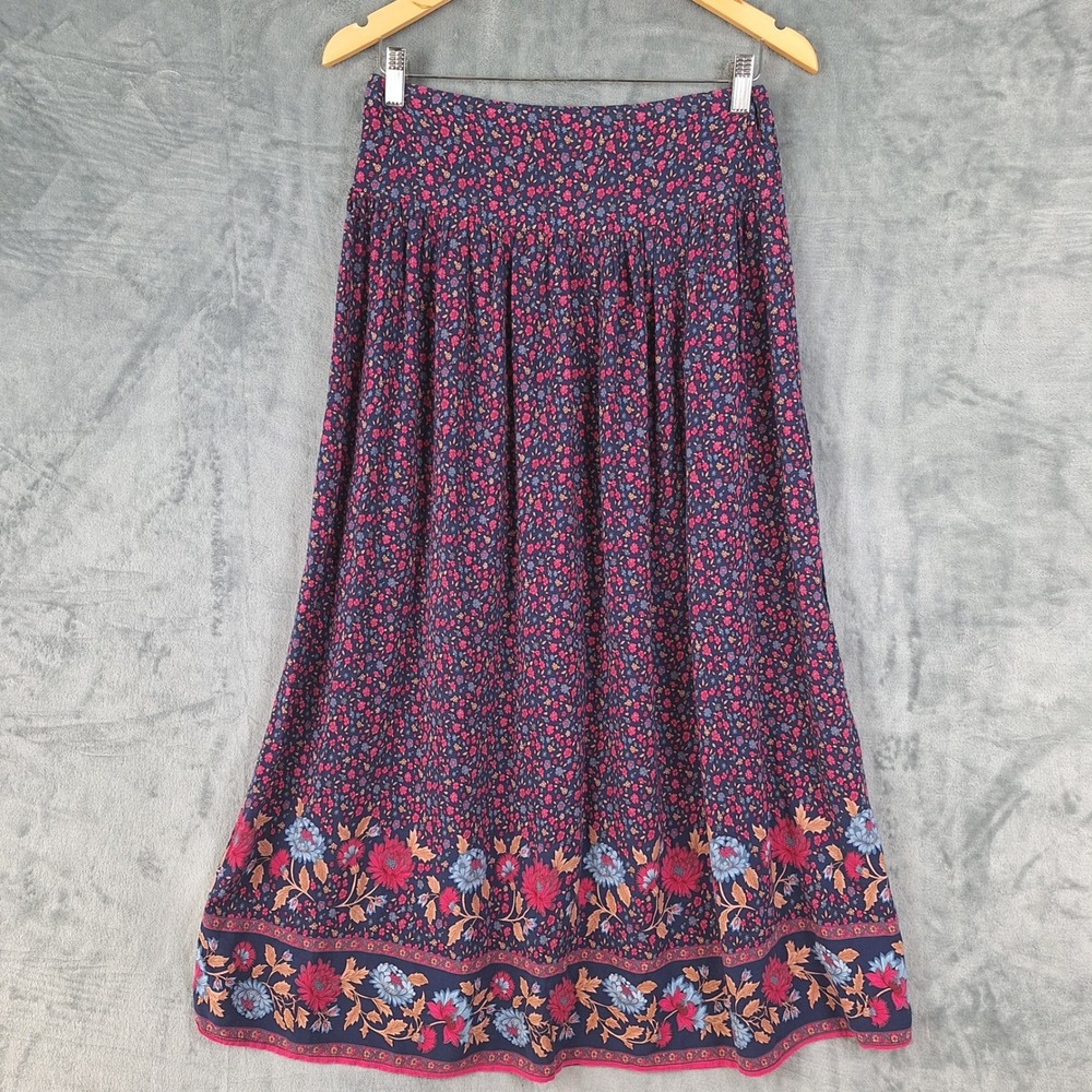 Natural Life Skirt Medium Addie Boho Cottagecore Prairie Romantic Floral Flowy